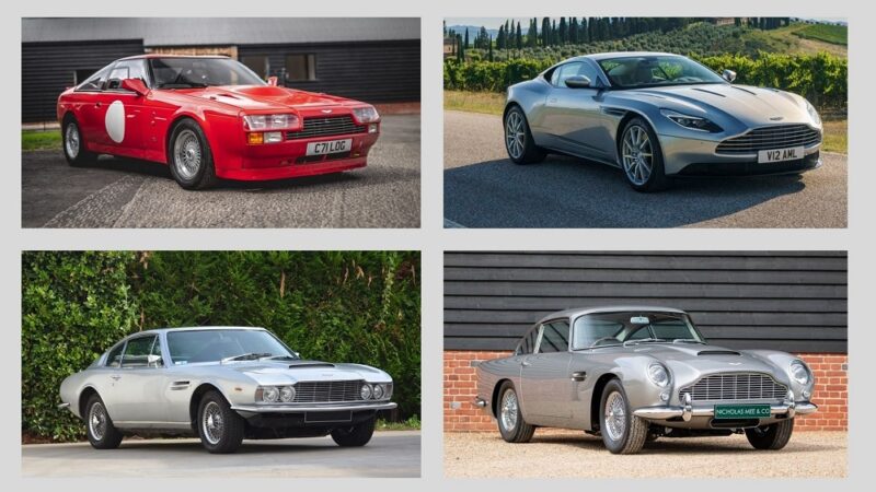 12 лучших Aston Martin в истории компании