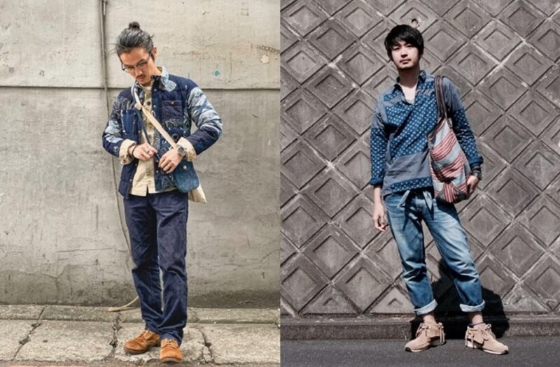 Популярность узора банданы в японской одежде