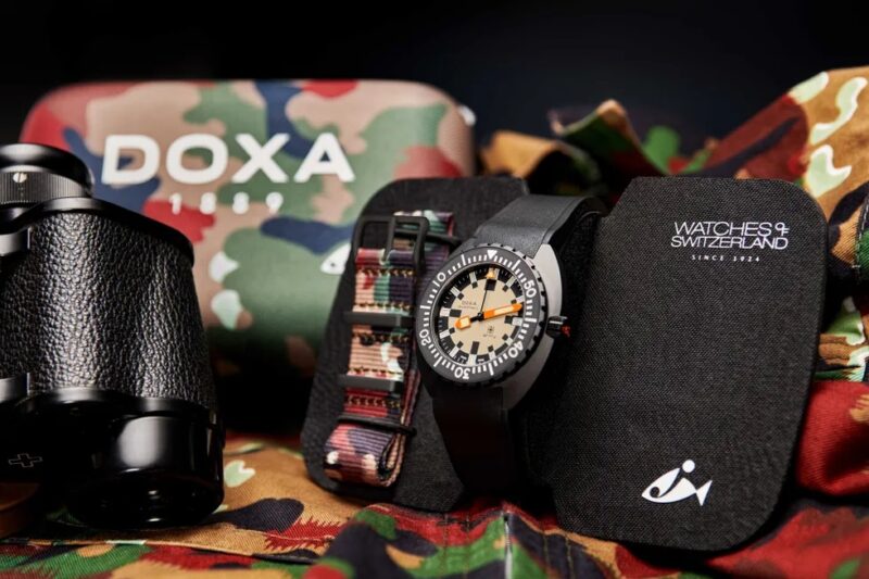 Переиздание легендарных часов DOXA Army