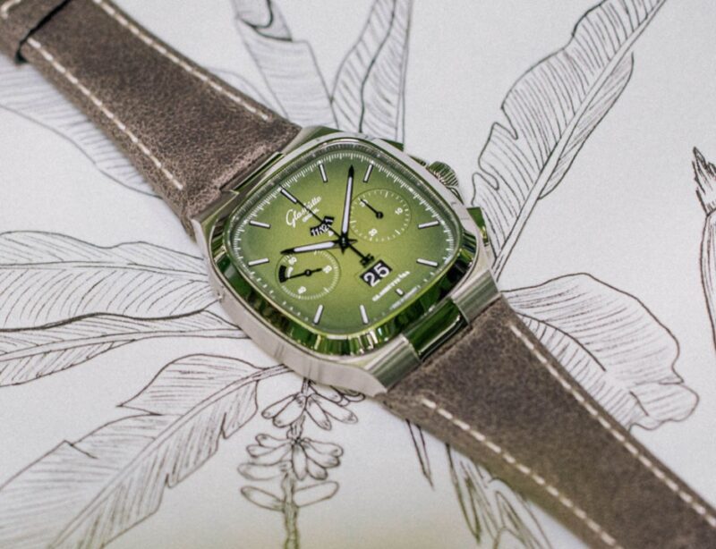 Хронограф Glashütte Original Seventies в цвете Fab Green