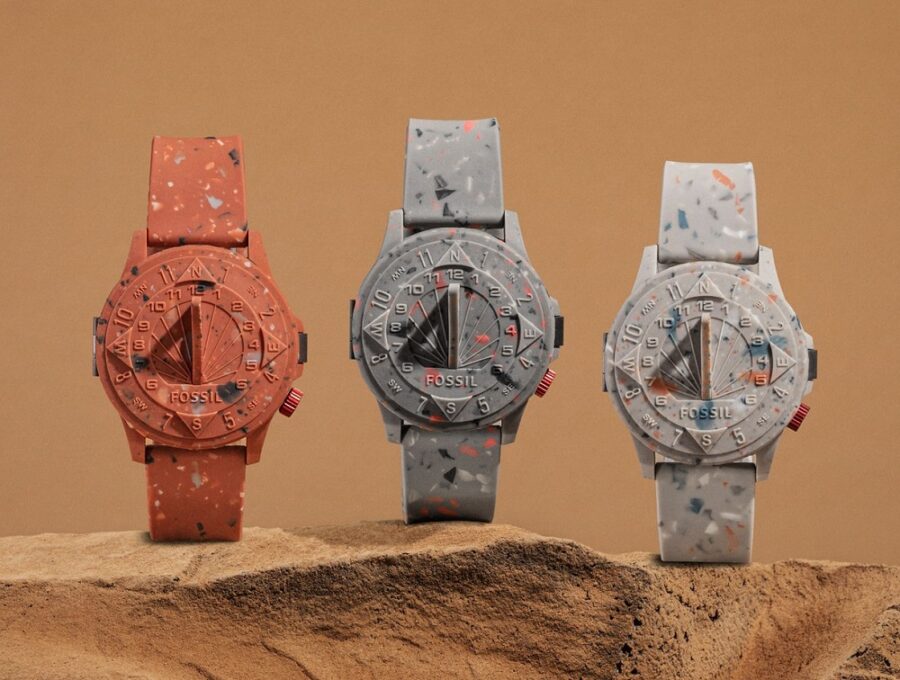Совместные часы Fossil с уличным брендом STAPLE