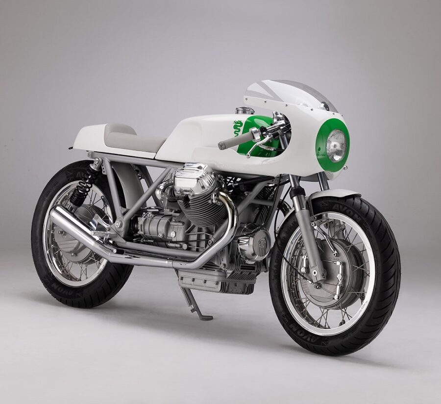 Moto Guzzi SP1000 KM37 построенный в Kaffeemaschine