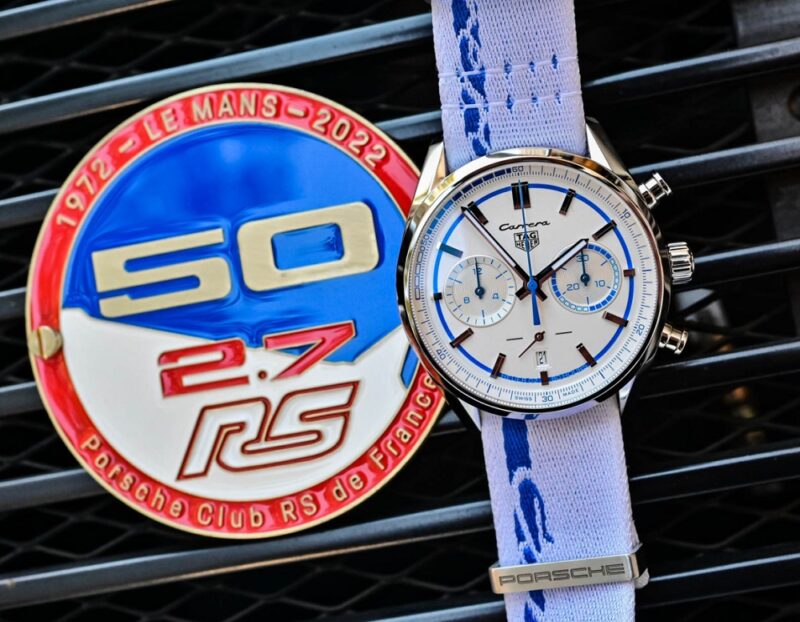 Часы TAG Heuer Carrera & Porsche RS 2.7 в честь 50-летия спорткара