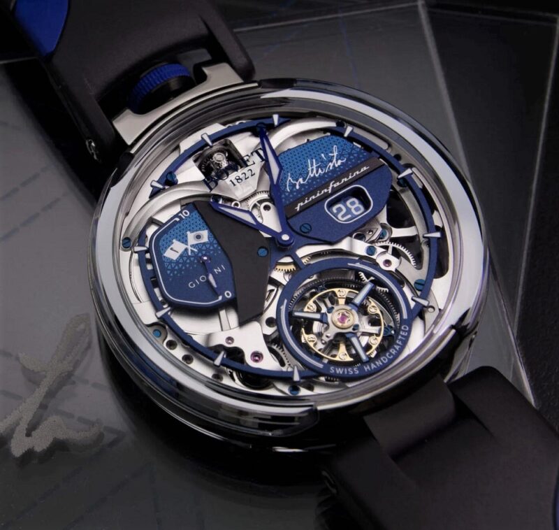 Совместные часы Bovet Battista Tourbillon и Pininfarina