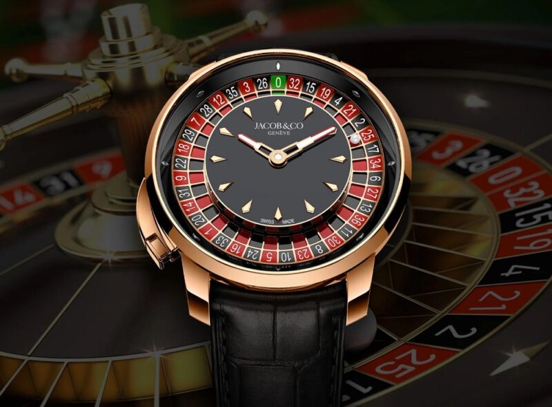 Уникальные часы Jacob & Co. Casino Tourbillon